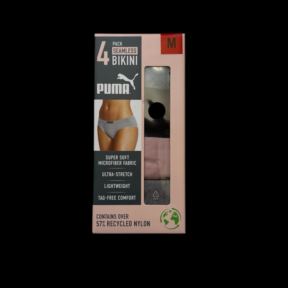 Puma 4-pack seamless bikini underwear